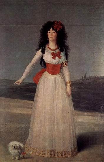 Francisco de Goya White Duchess china oil painting image